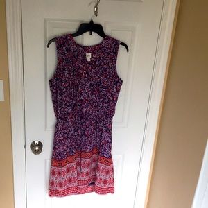 Gap multi colored floral dress